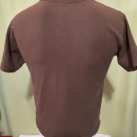 Amazing Fantasy Spider Man Marvel Boy's Brown T Shirt Size Large Mad Engine Made - Picture 3 of 3